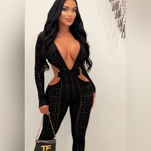 🖤 Black Versace Jumpsuit 🖤